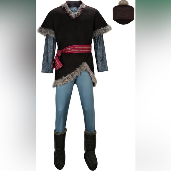 Adult Kristoff Costume Frozen - Picture 2 of 4